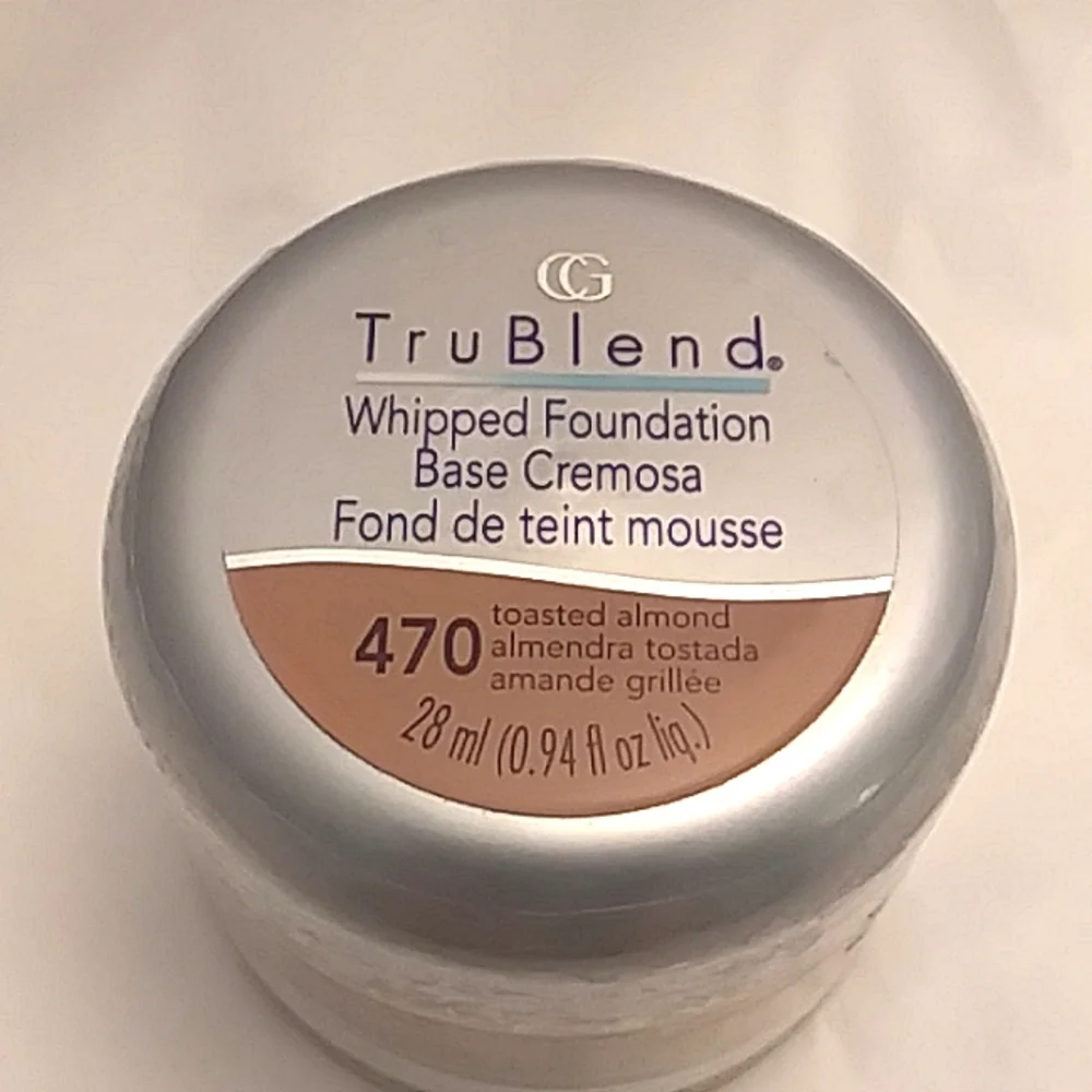 (2) Covergirl Tru Blend Whipped Foundation 470 Toasted Almond